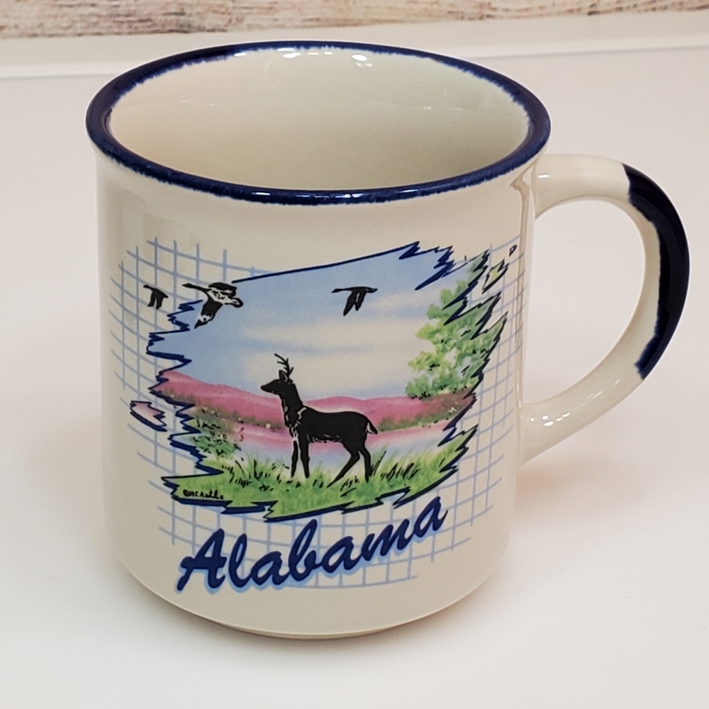 Vintage Alabama coffee mug